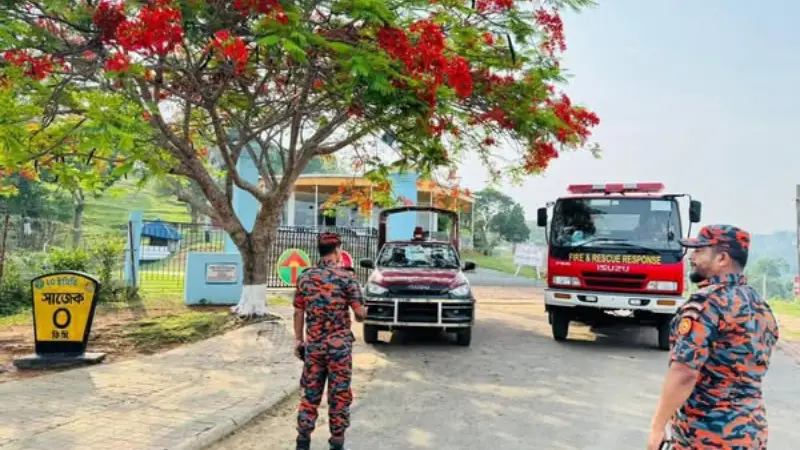 সাজেকে স্যাটেলাইট ফায়ার স্টেশনের কার্যক্রম শুরু সাজেকে স্যাটেলাইট ফায়ার স্টেশনের কার্যক্রম শুরু