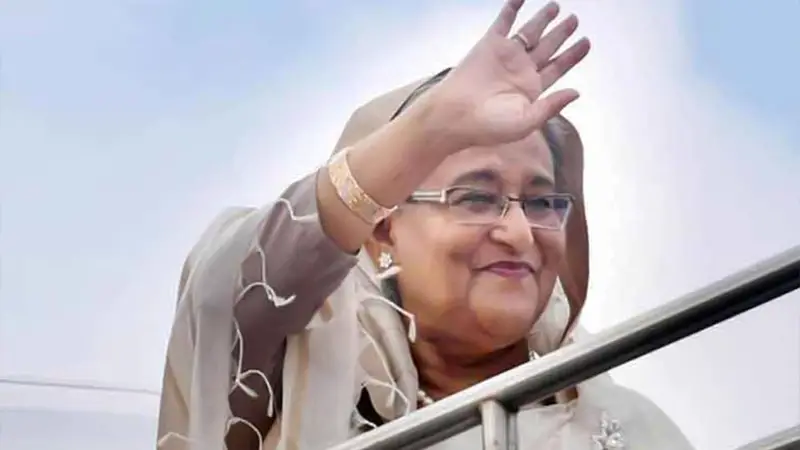 নয়াদিল্লির উদ্দেশে ঢাকা ছাড়লেন প্রধানমন্ত্রী 