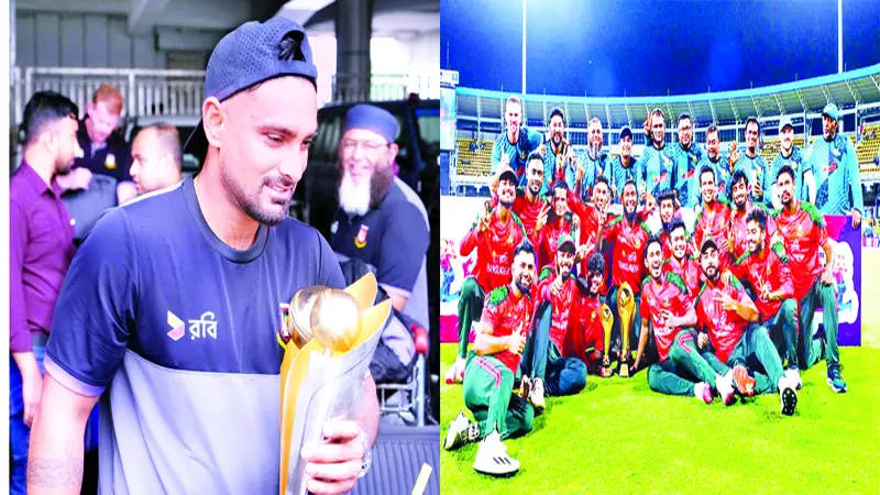 স্মরণীয় সাফল্যে প্রশংসায় ভাসছে টাইগাররা স্মরণীয় সাফল্যে প্রশংসায় ভাসছে টাইগাররা