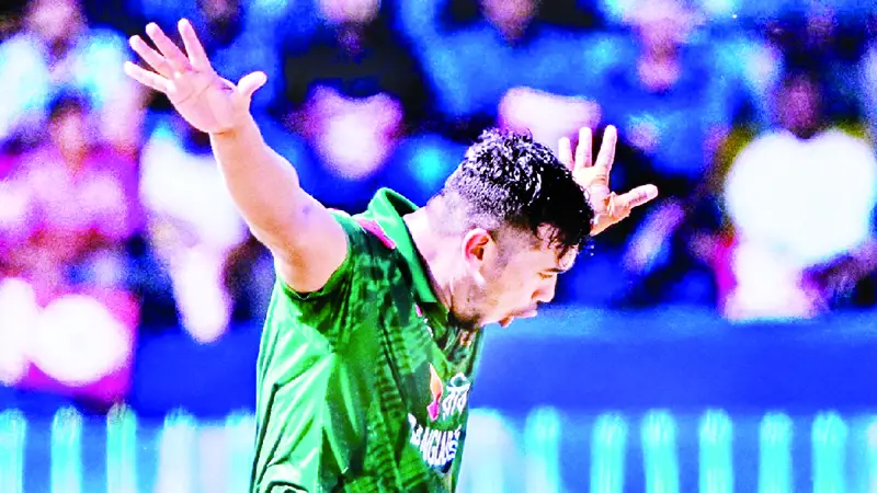 ক্যান্ডিতেও দূরন্ত তাসকিন ক্যান্ডিতেও দূরন্ত তাসকিন