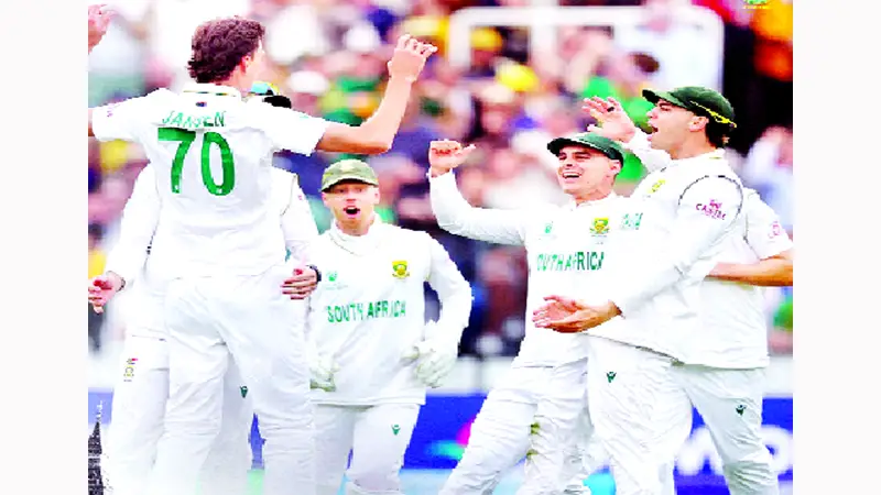 রাবাদা-জানসেনের পেস দাপট রাবাদা-জানসেনের পেস দাপট