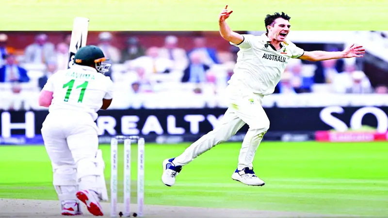 কামিন্সের পেস তোপে দিশাহারা প্রোটিয়ারা কামিন্সের পেস তোপে দিশাহারা প্রোটিয়ারা