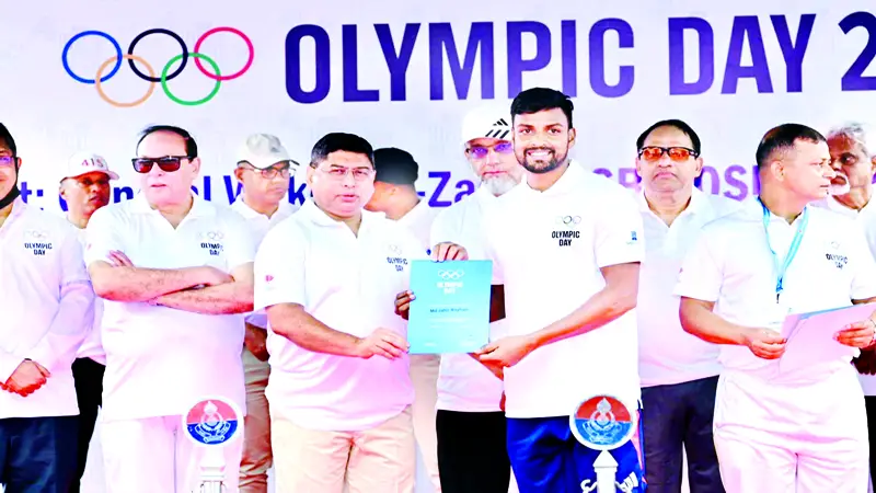 অলিম্পিয়ানদের সম্মাননা অলিম্পিয়ানদের সম্মাননা