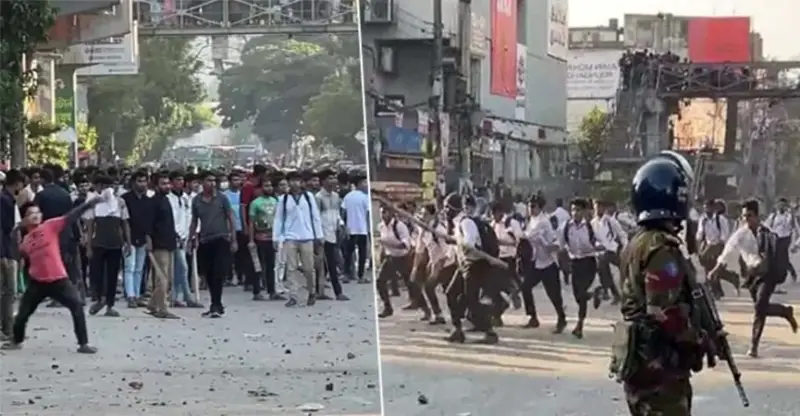 রাজধানীর ৩ কলেজে বারবার সংঘর্ষ, নেপথ্যে কী? রাজধানীর ৩ কলেজে বারবার সংঘর্ষ, নেপথ্যে কী?