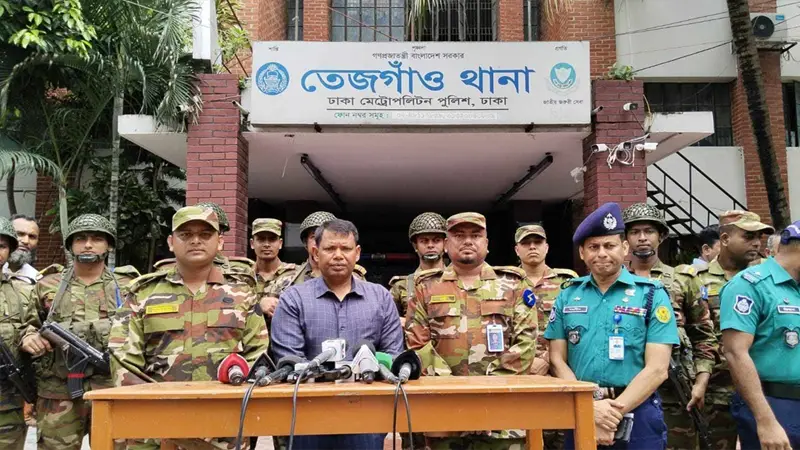 তেজগাঁও থানার কার্যক্রম শুরু তেজগাঁও থানার কার্যক্রম শুরু