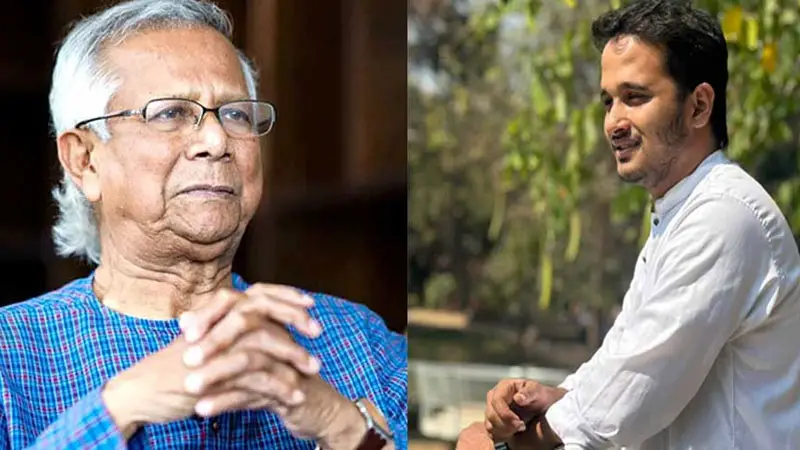 জুলাই স্মৃতি ফাউন্ডেশনের সভাপতি ইউনূস, সম্পাদক মুগ্ধর ভাই জুলাই স্মৃতি ফাউন্ডেশনের সভাপতি ইউনূস, সম্পাদক মুগ্ধর ভাই