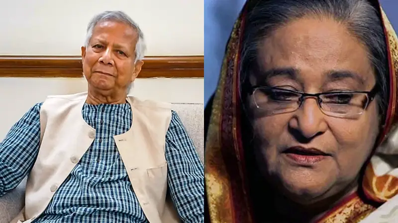 হাসিনাকে ফিরিয়ে না আনলে দেশের মানুষ শান্তিতে থাকবে না: ড. ইউনূস হাসিনাকে ফিরিয়ে না আনলে দেশের মানুষ শান্তিতে থাকবে না: ড. ইউনূস