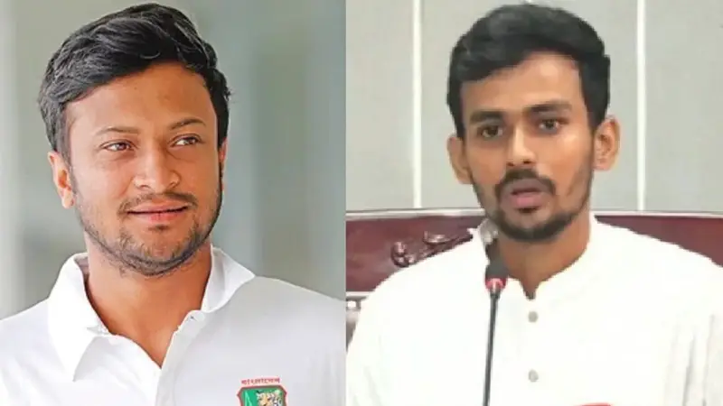 সাকিব ইস্যুতে নতুন সুর ক্রীড়া উপদেষ্টার সাকিব ইস্যুতে নতুন সুর ক্রীড়া উপদেষ্টার