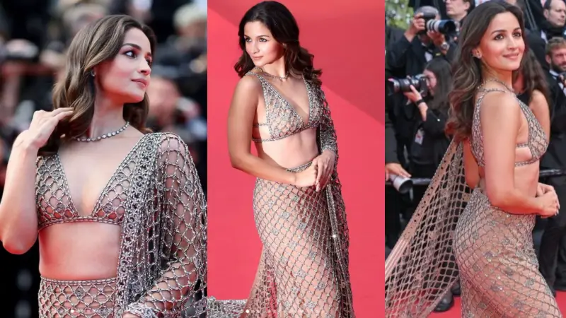 গুচির তৈরি প্রথম শাড়িতে নজর কাড়লেন আলিয়া ভাট গুচির তৈরি প্রথম শাড়িতে নজর কাড়লেন আলিয়া ভাট