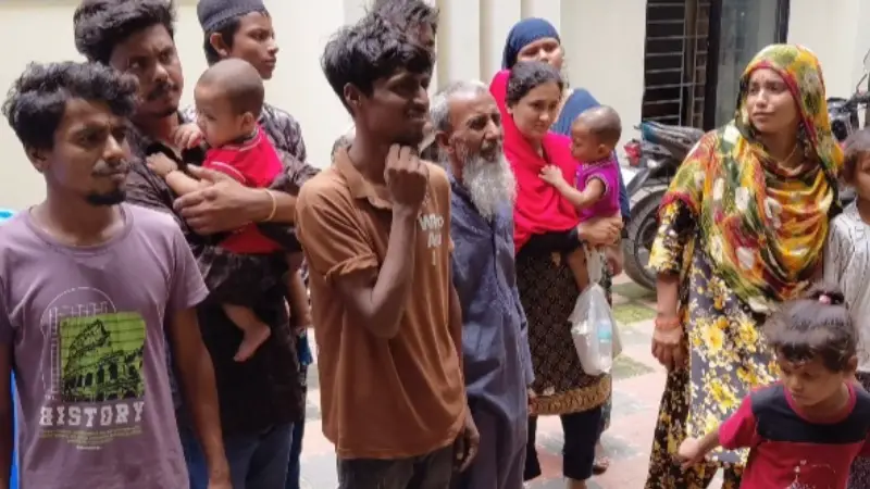 পঞ্চগড়ে সীমান্ত দিয়ে ১৮ জনকে পুশইন করেছে বিএসএফ পঞ্চগড়ে সীমান্ত দিয়ে ১৮ জনকে পুশইন করেছে বিএসএফ