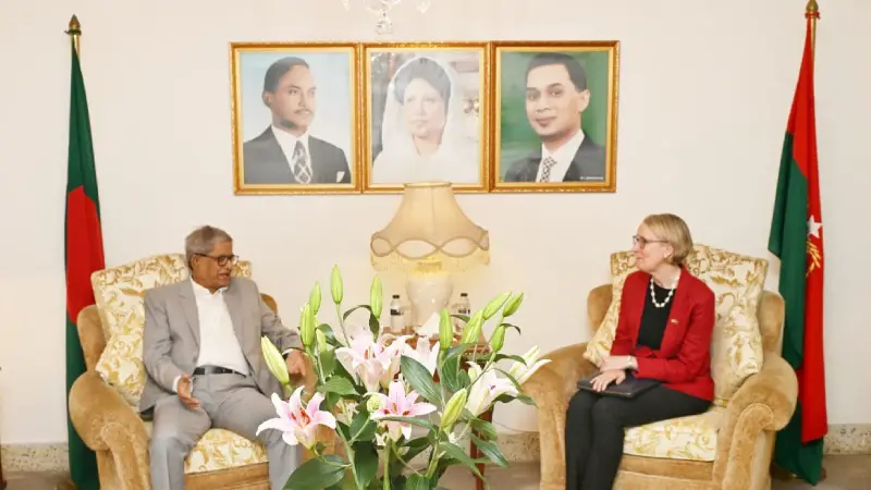 মির্জা ফখরুলের সঙ্গে ব্রিটিশ হাইকমিশনারের বৈঠক মির্জা ফখরুলের সঙ্গে ব্রিটিশ হাইকমিশনারের বৈঠক