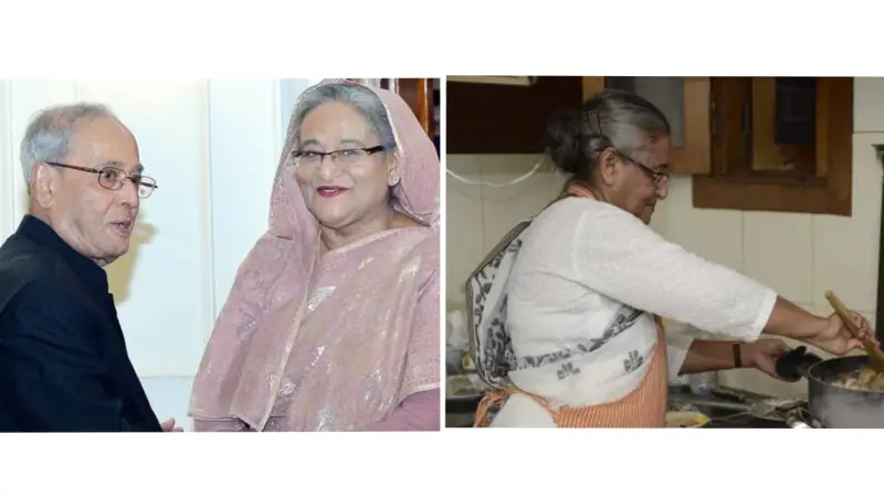 প্রণব মুখ্যার্জির রান্নাঘরে ঢুকে ইলিশ মাছ রেঁধে খাইয়েছিলেন শেখ হাসিনা! প্রণব মুখ্যার্জির রান্নাঘরে ঢুকে ইলিশ মাছ রেঁধে খাইয়েছিলেন শেখ হাসিনা!