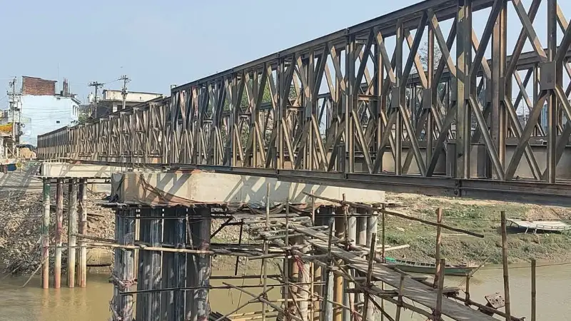 উদ্বোধনের অপেক্ষায় নাজিরহাট বেইলি ব্রিজ উদ্বোধনের অপেক্ষায় নাজিরহাট বেইলি ব্রিজ