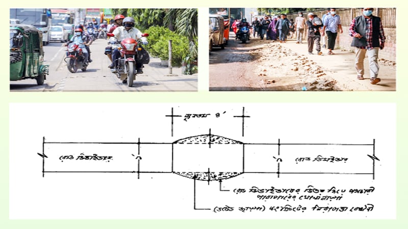 হায় ঢাকার ফুটপাত!