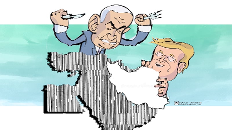 যুক্তরাষ্ট্র-ইসরাইলের মধ্যপ্রাচ্য বিভাজন পরিকল্পনা