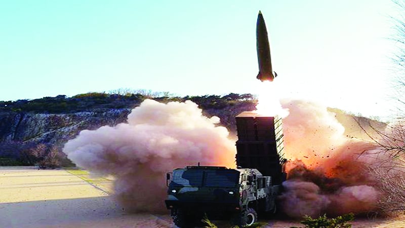 পরমাণু ক্ষমতাসম্পন্ন ক্ষেপণাস্ত্র পরীক্ষা উ. কোরিয়ার