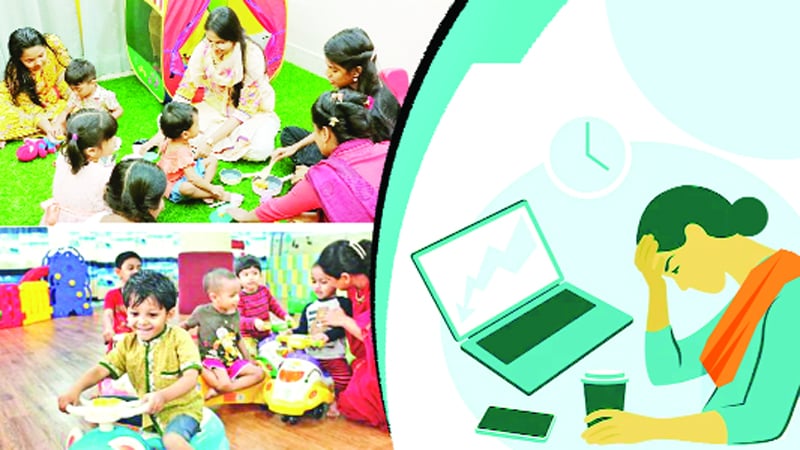 অস্বস্তিতে মায়েরা