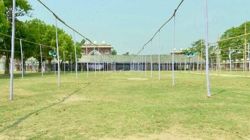 রাজশাহীতে ঈদের প্রধান জামাত শাহ মখদুম (রহ.) কেন্দ্রীয় ঈদগাহে