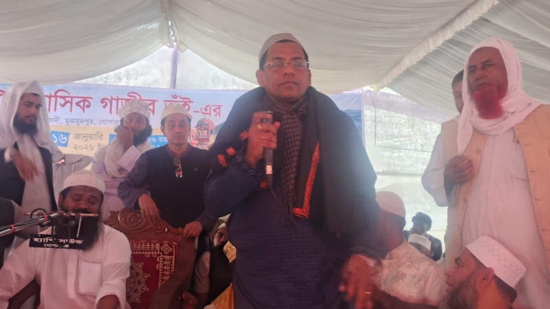 ধর্মীয় শিক্ষা মানবতার কল্যাণে কাজ করতে উদ্বুদ্ধ করে: সেলিমুজ্জামান সেলিম