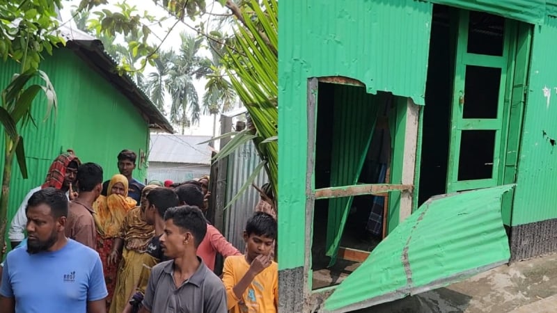 মিষ্টি আলু চুরির সন্দেহে বাড়িতে হামলা-ভাঙচুর, লুটের অভিযোগ