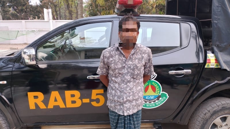 পদ্মার চরে চাঞ্চল্যকর লিটন হত্যা মামলার আসামি লাভলু গ্রেফতার