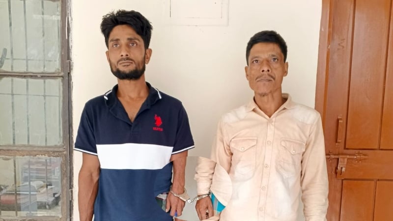 দুমকীতে গাঁজা ও ইয়াবাসহ দুই মাদক কারবারি গ্রেফতার