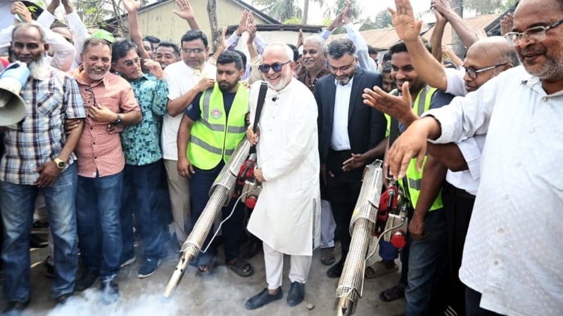 মশক নিধনে খুলনা সিটিতে ক্রাশ প্রোগ্রাম শুরু