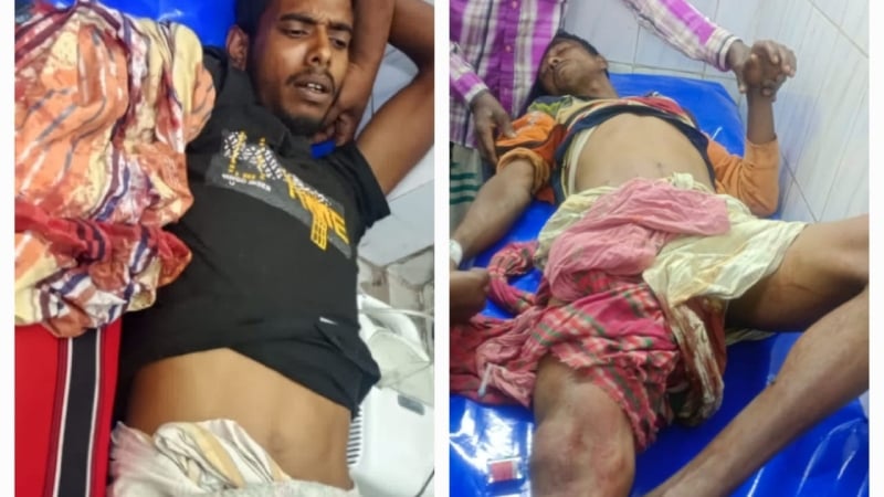 পাবনার চাটমোহরে চা স্টলে বসে টিভি দেখার সময় গুলি, দুই দিনমজুর গুরুতর আ