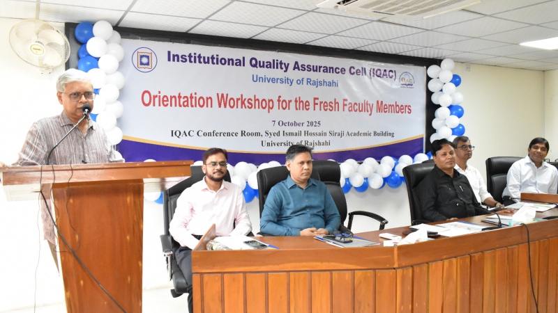 রাবিতে সদ্য নিয়োগপ্রাপ্ত নবীন শিক্ষকদের নিয়ে ৫ দিনব্যাপী প্রশিক্ষণ কর্মশালা