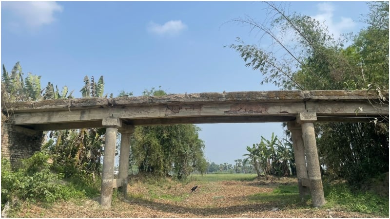 সেতু নয় যেন মরণ ফাঁদ, একযুগেও হয়নি মেরামত