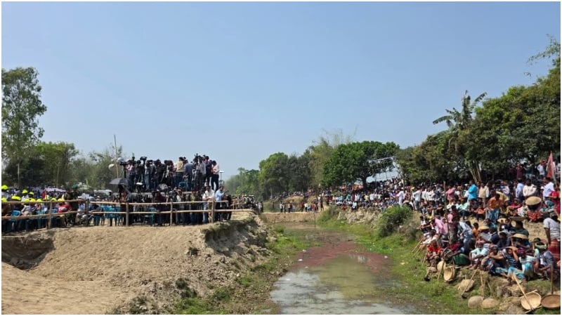 প্রধানমন্ত্রী তারেক রহমান খাল খনন কর্মসূচির উদ্বোধন করলেন