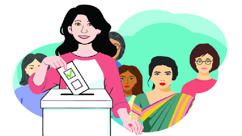 নারী ভোটার