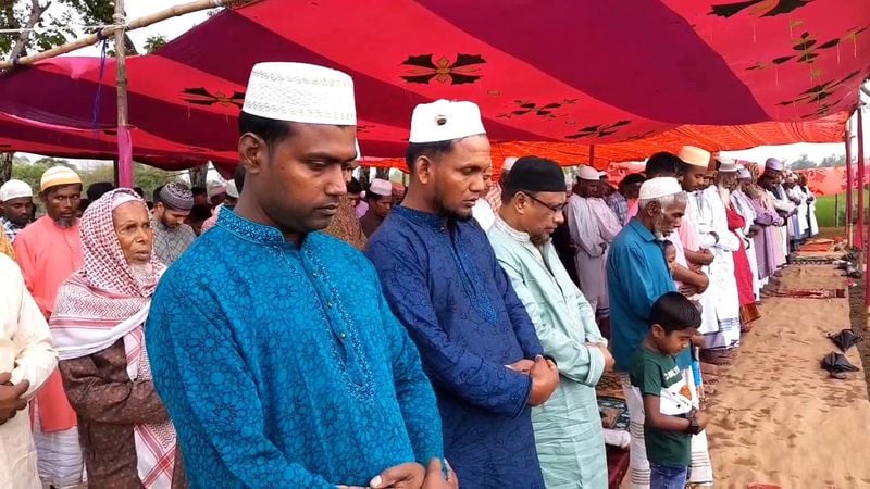 সৌদি আরবের সঙ্গে মিল রেখে শেরপুরে ৭ গ্রামে পবিত্র ঈদুল ফিতর উদযাপন