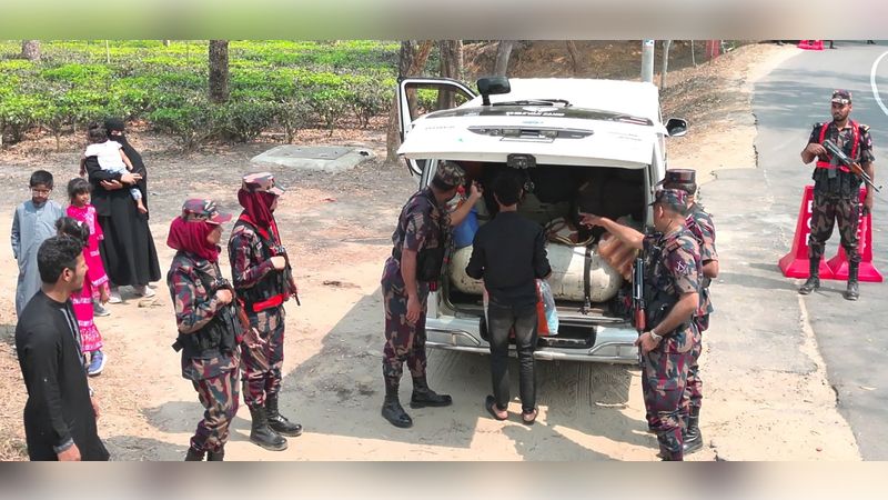 জ্বালানি তেল পাচার রোধে হবিগঞ্জ সীমান্তে বিজিবির কড়া নজরদারি