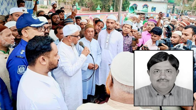 দুবাইয়ে বোমা হামলায় নিহত বড়লেখার প্রবাসী সালেহ আহমদ’র দাফন সম্পন্ন