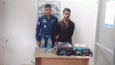মুজিবনগর সীমান্তে বিজিবির অভিযানে ভারতীয় পণ্য ব্যবসায়ী আটক