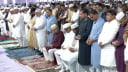 জাতীয় ঈদগাহে রাষ্ট্রপতি ও প্রধানমন্ত্রীর ঈদের নামাজ আদায়