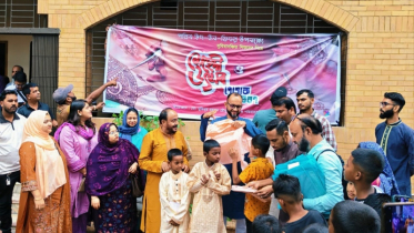 কমলগঞ্জে সুবিধাবঞ্চিত শিশুদের নিয়ে ব্যতিক্রমী ঈদ আয়োজন করলেন এমপি মুজিব