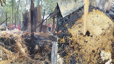 বিএনপি নেতার বাড়িতে পেট্রোল বোমা নিক্ষেপ