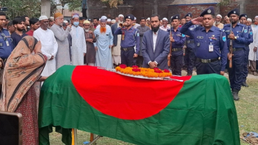 আ.লীগের সাবেক এমপি জোয়াহেরুলকে রাষ্ট্রীয় মর্যাদায় দাফন