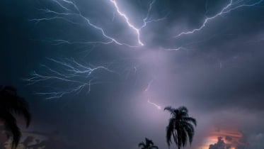 চার বিভাগে বজ্রবৃষ্টির পূর্বাভাস