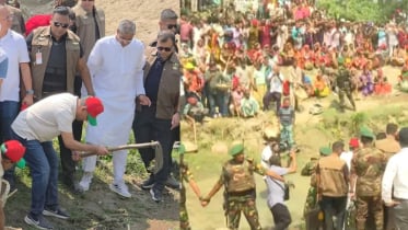 খাল খনন কর্মসূচির উদ্বোধন করলেন প্রধানমন্ত্রী