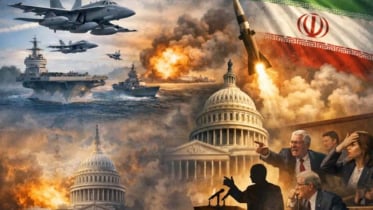 ইরানের দিকে মার্কিন পারমানবিক যুদ্ধ বিমান, কী ঘটতে যাচ্ছে?
