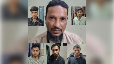 পঞ্চগড়ে ডাকাতির অস্ত্র সহ মালামাল উদ্ধার, গ্রেফতার ৬