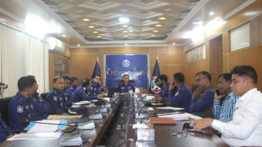 মেহেরপুরে মাসিক আইন-শৃঙ্খলা ও অপরাধ পর্যালোচনা সভা অনুষ্ঠিত
