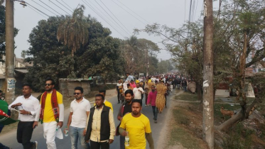 আদমদীঘিতে বিশাল গণমিছিল ও সমাবেশ, ধানের শীষের বিজয় নিয়ে ঘরে ফিরব: মহিত