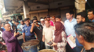 বড়লেখায় পেট্রোল পাম্পে ভ্রাম্যমাণ আদালতের জরিমানা