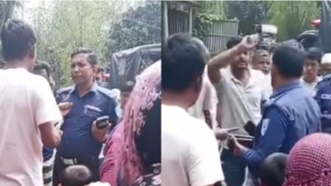 উলিপুর থানার ওসিকে অবরুদ্ধ করে ‘মব’ সৃষ্টির অভিযোগ, ভিডিও ভাইরাল