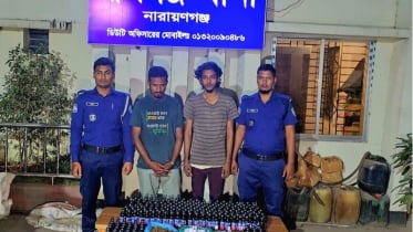 রূপগঞ্জকে মাদককারবারিদের ধাওয়া, বিদেশী পিস্তল, বিপুল পরিমান মাদকসহ শীর্ষ করবারি আবু হানিফসহ আটক ২