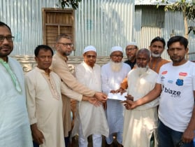 জুলাই শহীদ নজরুল ইসলামের পরিবারকে এমপি আয়নুল হকের ঈদ উপহার